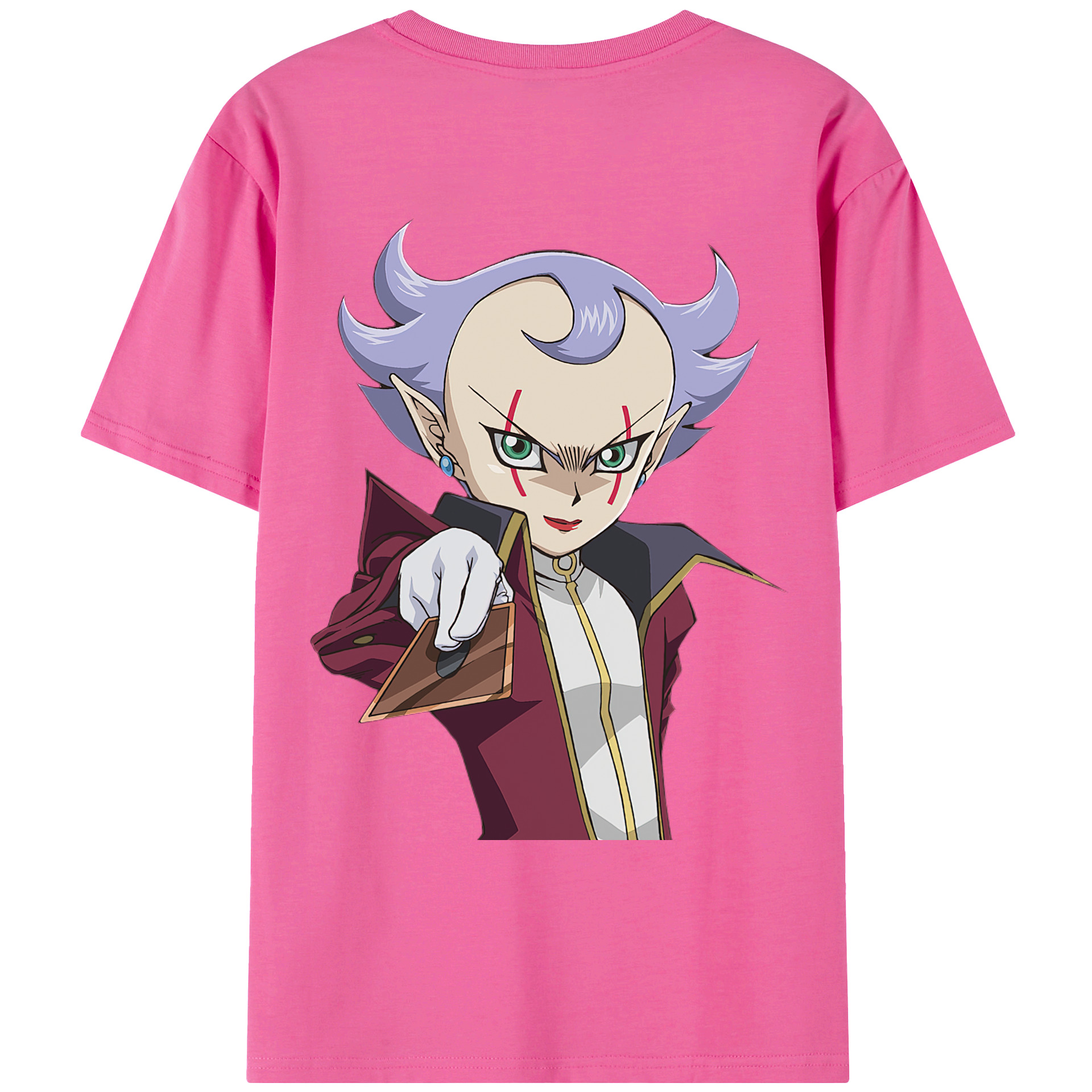 （画像用） 遊☆戯☆王 Yu-Gi-Oh! レディース半袖Tシャツ(バックプリント)